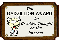 Gadzillion Award for Creative Thinking