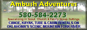 Ambush Adventures - Southeast Oklahoma's Largest Canoe Outfitter