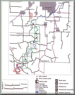 James River map