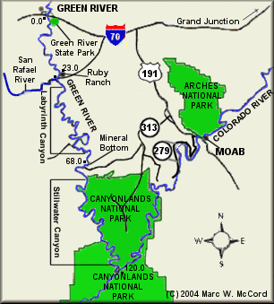 Labyrinth and Stillwater Canyons of the Green River in Utah