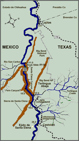 Rio Grande map courtesy Texas Parks & Wildlife Department