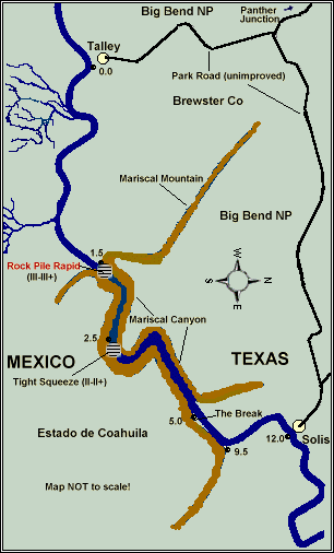 Rio Grande map courtesy Texas Parks & Wildlife Department