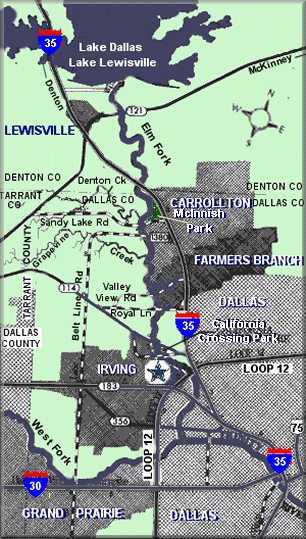 Trinity River map courtesy Texas Parks & Wildlife Department