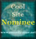 Comedy Zone Cool Site Nominee