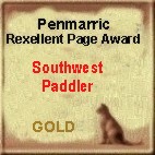 Peenmarric Rexcellent Page Gold Award