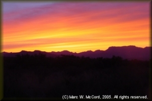 A gorgeous Rio Grande sunset