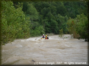 Barton Creek just below SH 71 access