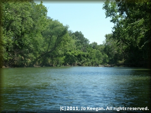 Saline River below the Tull Bridge
