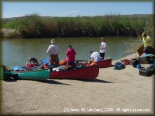 Preparing to launch at Rio Grande Village