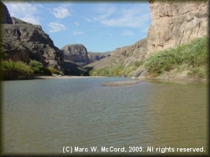 Boquillas Canyon on the Rio Grande