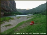Boquillas Canyon campsite