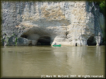 Skull Rock in high-water conditions