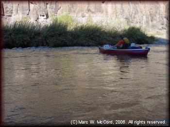 Gary Tupa negotiating Rancherias Rapid