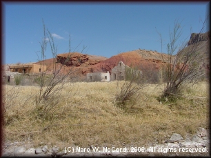 Contrabando movie set in Colorado Canyon