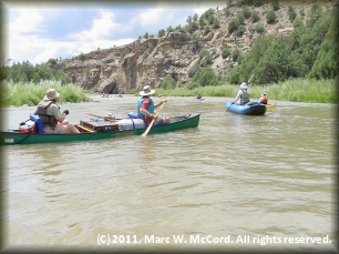 Rio Chama downstream of Cooper Ranch