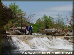 Chamblee Falls - a 10-foot drop on the North Prong