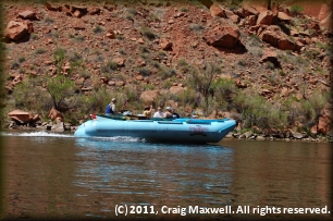 Jetboat ride upriver to Glen Canyon Dam