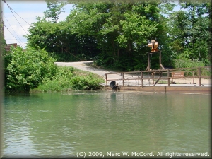 Akers Ferry on Highway K at Highway KK