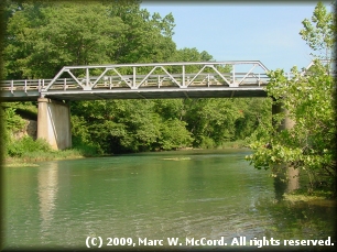 SH 19 Bridge over the river