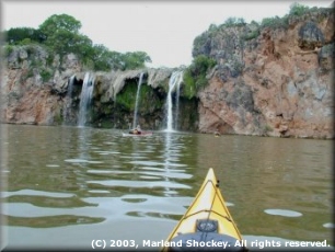 Fall Creek below Colorado Bend State Park