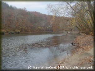 Gasconade River below The Big Piney River confluence