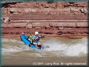 Marc McCord running Joe Hutch Rapid