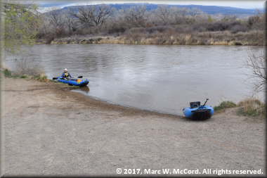 Boat launch at Confluence Park in Delta