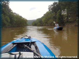Lower Kiamichi River above Craig Road