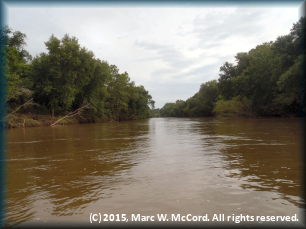 Kiamichi River near K River Campground