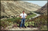 Canoeman at San Rocendo Canyon