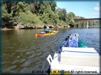 Railroad bridge (no access) below SH 41