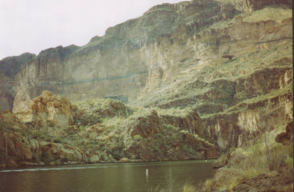 A canyon passage from Canyon Lake