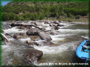 First diversion dam below Somerset