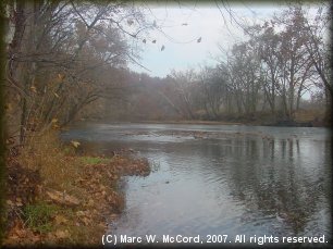 Niangua River looking downriver from Bennett Spring State Park