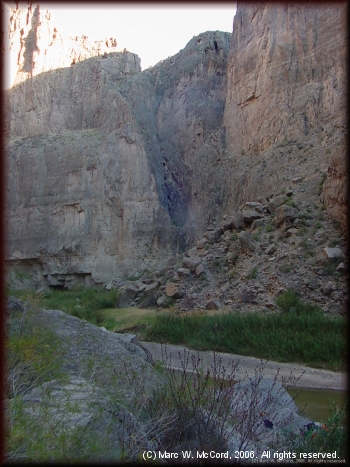 The many colors of Santa Elena Canyon