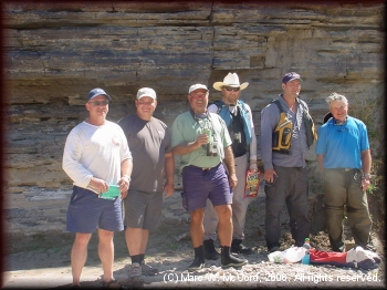 Dirk Davidek, Scott Dillon, Zoltan Mraz, Tom Taylor Steve Crowe and Gary Tupa