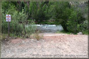 Specie Creek boat ramp