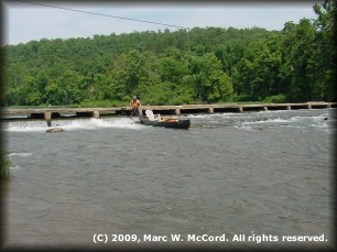 9 Mile Road low-water bridge