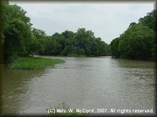 Twin Forks confluence on the Glover River