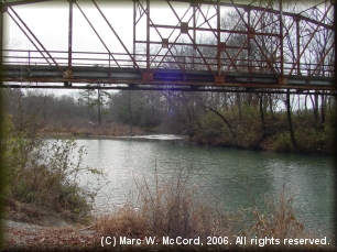 Eagle Fork Creek access just east of US 259 below Smithville