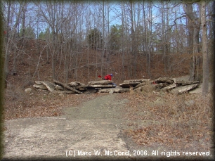 Take-out about one half mile below FR 28000 low-water bridge